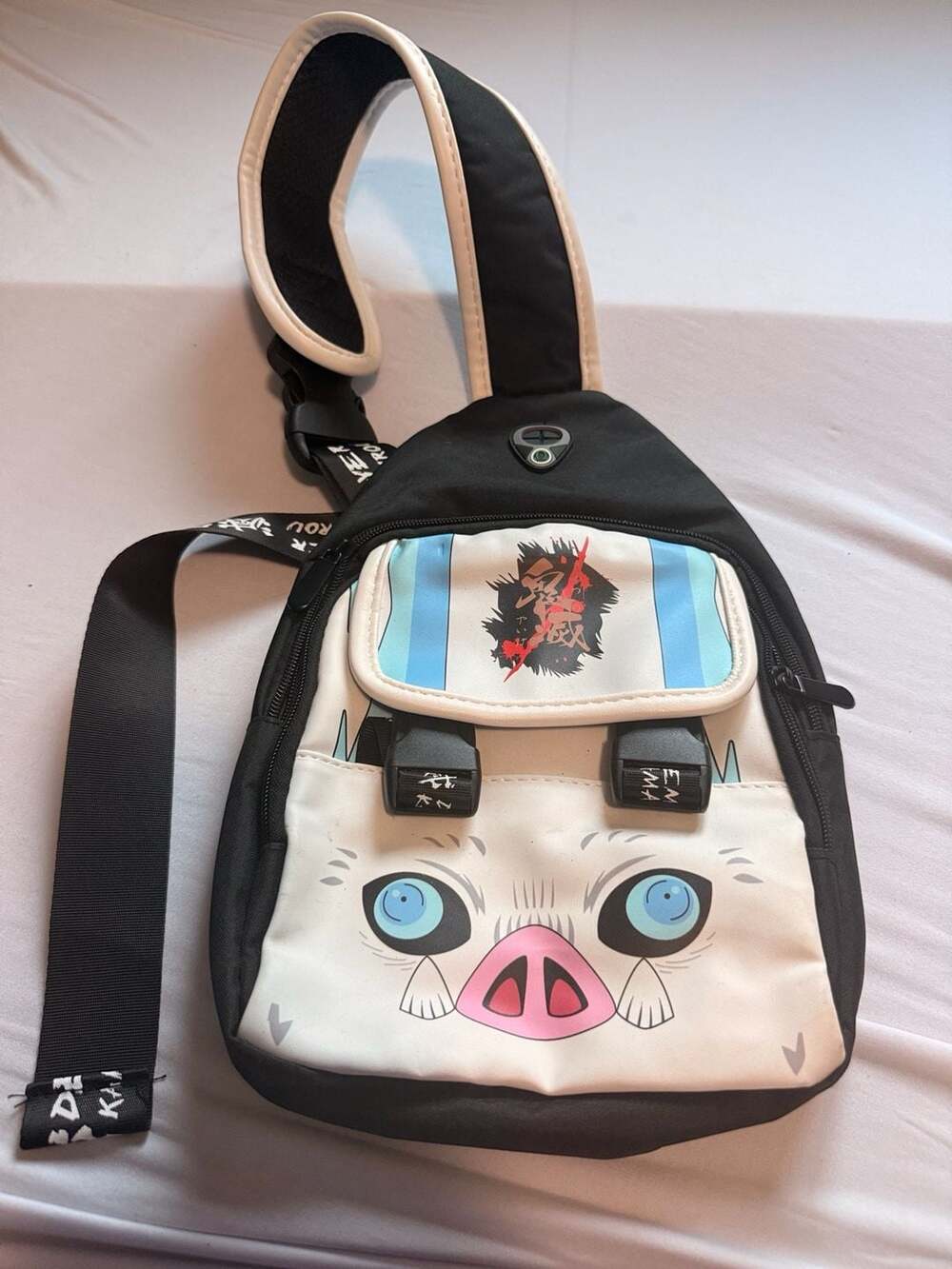 Demon Slayer Hashibira Inosuke Sling Crossbody Chest Bag